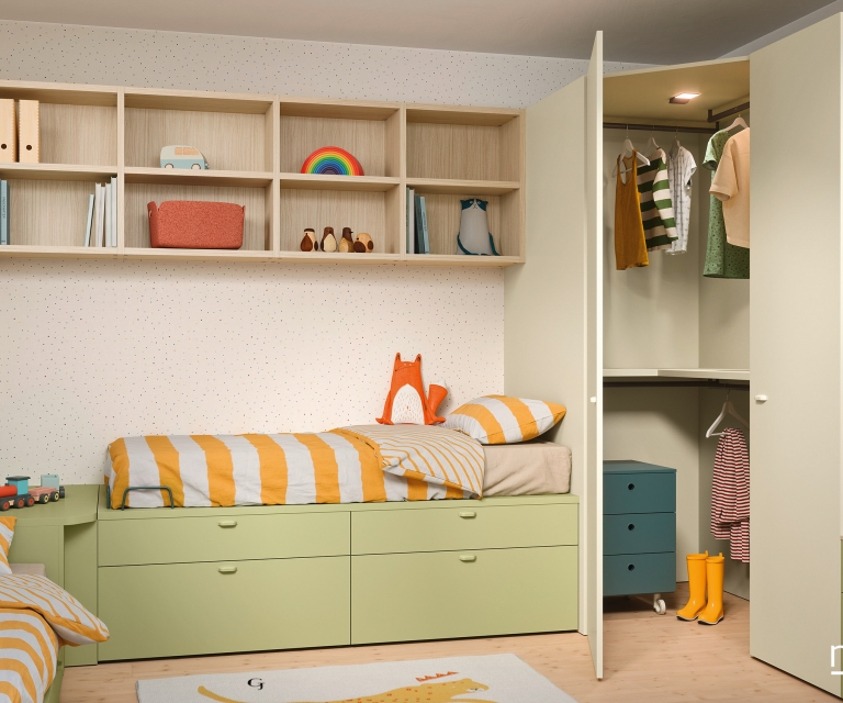 nidi kids arredamento camera bimbi due letti sperotto mobili breganze